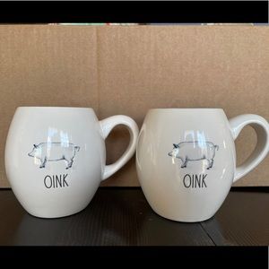 Set of 2 Rae Dunn mugs